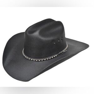 Lone Star Black Folsom Western Hat 9253
